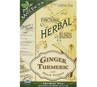 Mate Factor Functional Herbal Blends - Ginger Turmeric with Black Pepper 20 Bag(S)