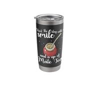 Mate Tea Sip Calabash I Love Yerba Stainless Steel Insulated Tumbler