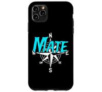 Mate Windrose Compass Boatlife Men Women sailing Case for iPhone 11 Pro Max