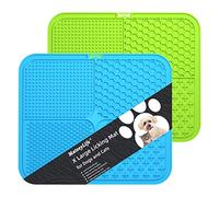 MateeyLife Lick Mat for Dogs X Large, Slow Feeder Dog Bowls Lick Pat for Large Dog, Dog Lick Mat for Anxiety Relief, Dog Enrichment Toys to Keep Them Busy, Dog Licking Mat for Bathing 11.9'' × 10''