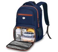 MATEIN 17 Inch Laptop Backpack with Lunch Compartment,Large Travel Rucksack | TSA Work Backpack for Men Women with Laptop Compartment,Water Resistant Work Bag with Padded Straps for School Backpack