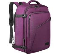 MATEIN for New Expandable Ryanair Cabin Bags 40x30x20 Underseat, Travel Backpack Cabin Size 24L, Travel Rucksack 40x30x20, Ryanair Underseat Bag, Backpacks for Men Women, Purple