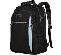 MATEIN Laptop Backpack 18.4" Large Travel Backpack with Laptop Compartment | Anti Theft Business Backpack, Water Resistant School Rucksack Gift for Men and Women, Black Blue
