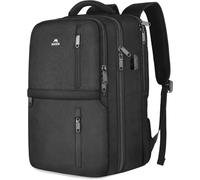 MATEIN Ryanair Cabin Bag 40x30x20 with Shoe Compartment, 15.6 Inch Laptop Travel Backpack Cabin Size 24L with USB Port, Ryanair Underseat Bag, Water Resistant Backpack 40x30x20 for Travelling, Black