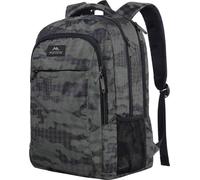 MATEIN Travel Laptop Backpack, Work Bag Lightweight Laptop Bag, Rucksack for Men Work, Anti Theft Business Backpack, Water Resistant School Rucksack Gift for Men and Women, 15.6 Inch, Grey Camouflage