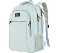 MATEIN Travel Laptop Backpack, Work Bag Lightweight Laptop Bag, Rucksack for Men Work, Anti Theft Business Backpack, Water Resistant School Rucksack Gift for Men and Women, Fits 15.6 Inch,Bright Blue