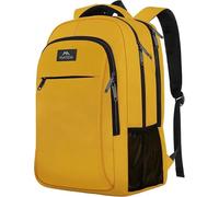 MATEIN Travel Laptop Backpack, Work Bag Lightweight Laptop Bag, Rucksack for Men Work, Anti Theft Business Backpack, Water Resistant School Rucksack Gift for Men and Women, 15.6 Inch, Bright Yellow