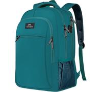 MATEIN Travel Laptop Backpack, Work Bag Lightweight Laptop Bag with USB Charging Port, Anti Theft Business Backpack, Water Resistant School Rucksack Gift for Men and Women, 15.6 Inch, Peacock Blue