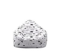 Mateju Bean Bag Chair, Beanbag Chair Adult, 3D Starry Sky Stars Bean Bag Without Filling, Plush Toy Storage Large Bean Bags, High Back Bean Bags, Suitable for Indoor Beanbag (XL,White)