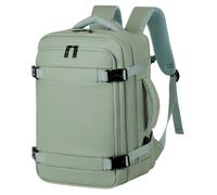 Mateju Cabin Bag Backpack, Carry On Flight Backpack, Men Woman Underseat Rucksack, 40x25x20cm Hand Luggage Bag Casual Daypack, for Airplanes Plane Travel Work Office School (Verde)