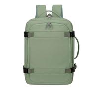 Mateju Cabin Bag Backpack,Carry On Flight Backpack Underseat Rucksack Water Resistant Oxford Expandable Hand Luggage Bag Casual Daypack for Men Woman Airplanes Plane Travel (Green,40x30x20cm)