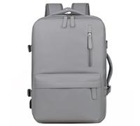 Mateju Cabin Bag Backpack, Carry On Flight Backpack Underseat Water Resistant Hand Luggage Bag Casual Daypack for Men Woman Airplanes Plane Travel Office School (Gray)