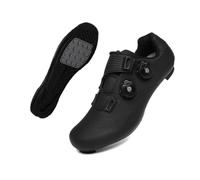 Mateju Cycling Shoes Mens and Women, Breathable Non-Slip No-Lock Indoor Bicycle Shoes, Unisex Sneaker Rubber Sole Bike Shoes, Outdoor Sports Riding Shoes