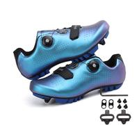 Mateju Cycling Shoes Mens Women, Road Bike and Mountain Bikes Shoes Compatible SPD Pedal Unisex Adult Spin Bike Shoes Road Bike Breathable for Outdoor