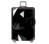Mateju Elastic Suitcase Cover 3D Future Tech Style Luggage Covers Protectors, 18-32 Inch Trolley Case Protective Cover Anti-Scratch Travel Suitcase Protector (Geometrical 7,XL)