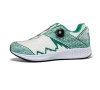 Mateju Mens Womens MTB Cycling Shoes,Mountain Bike Shoes Compatible with 2-Bolts Pedals SPD Cleats Indoor Outdoor Cycle Riding Biking Unisex Sneakers -DC00018 (Green,5)