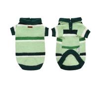 Mateju Small Dog Jumper, Dog Jumpers Medium Size, Fleece Puppy Sweater Warm Knit Coat Pullover Vest Clothes For Small Medium Large Pet Cat (Green,M)