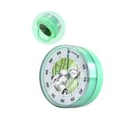 Mateju Visual Timer for Kids, 60 Minute Visual Countdown Timer for Kitchen Classroom, Focus Training for Kids and Adults, Pomodoro Time Management Tools, No Batteries Required (green)