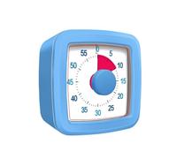 Mateju Visual Timer for Kids, Silent 60 Minute Visual Countdown Timer for Kitchen Classroom, Focus Training for Kids and Adults, Time Management Tools (Sunflower,One Size)