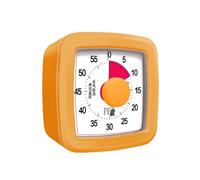 Mateju Visual Timer for Kids, Silent 60 Minute Visual Countdown Timer for Kitchen Classroom, Focus Training for Kids and Adults, Time Management Tools (Avocado,One Size)