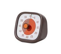 Mateju Visual Timer for Kids, Silent 60 Minute Visual Countdown Timer for Kitchen Classroom, Time Management Tools Focus Training for Kids and Adults (Chocolate 1,One Size)