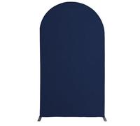 Mateju Wedding Arch Backdrop Cover, 200x100cm/6.6x3.3ft, Navy Blue, Double Sided, Polyester, For Celebratory Occasions, Includes 1*backdrop cover