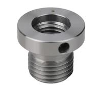 Matel Wood Lathe Chuck Adapter Screw Thread Spindle Adapter for Wood Turning Lathe Woodworking Tool Accessories(33mm-18mm)