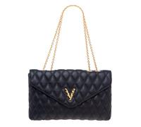 Matelassé Shoulder Bag - female - Via Roma 15 - Shoulder Bags - Black - ONE SIZE - Bags ONE SIZE