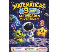 Matemáticas infantil 3 años: Cuaderno de actividades educativas y divertidas para preescolar: Ejercicios de trazado de números para desarrollar la motricidad fina para niños de infantil de 2 a 4 años