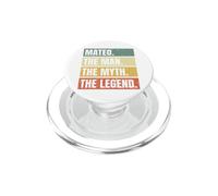 Mateo Man Myth The Legend Retro Funny Best Name Mateo PopSockets PopGrip for MagSafe