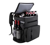 MATEPROX Large Cooler Bag Rucksack, 40L Leakproof Insulated Picnic Backpack Keeps 54 Cans with Bottle Opener, Waterproof Lunch Cooler Bag Backpack for Camping Beach Hiking Outdoor Activities