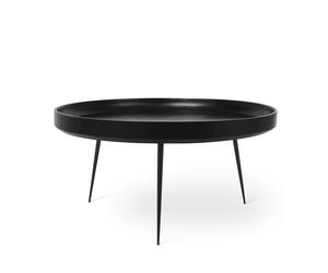 Mater Bowl Coffee Table Extra Large Black Mango Wood