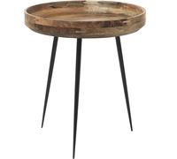Mater - Bowl Coffee Table Natural Lacquered Mango Wood, 46 cm - Natural