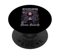 Mater Dolorosa Our Lady of Sorrows Mary Catholic PopSockets Adhesive PopGrip