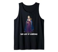 Mater Dolorosa Our Lady of Sorrows Virgin Mary Catholic Tank Top