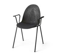 Mater Eternity Dining Chair M. Armrest & Upholstered Seat 198 Gray