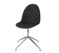 Mater Eternity Swivel Dining Chair Aluminum & Upholstered 198 Gray