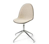 Mater Eternity Swivel Dining Chair Aluminum & Upholstered 218 Beige