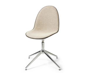 Mater Eternity Swivel Dining Chair Aluminum & Upholstered 218 Beige