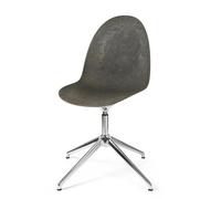 Mater Eternity Swivel Dining Chair Coffee Waste Dark/Steel