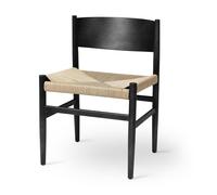 Mater Nestor Dining Chair Black Beech/Paper Yarn
