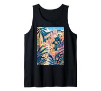 Matera Italy Aesthetic Art Tank Top