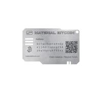 MATERIAL BITCOIN Lite - Cold wallet for Bitcoin - Physical wallet to store Bitcoin and manufactured with strict security measures.