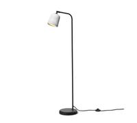New Works Material Floor Lamp White Marble
