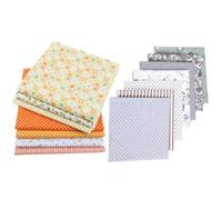 Material for Sewing Fat Quarters Fabric - Bundle Quilting Fabrics Bundles 25 X 25 cm for Patchwork Crafts Print Floral for Quilting Crafting Home Decor C0614