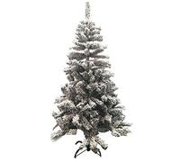 material pvc christmas tree, hinged artificial pines with metal stand easy to assemble xmas decoration suitable for suitable for indoor and outdoor use-2.4m with fence the new