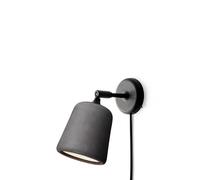 Material Wall Lamp Dark Gray Concrete