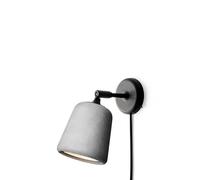 Material Wall Lamp Light Gray Concrete