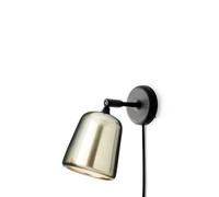 Material Wall Lamp Yellow Steel