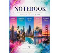 Materialize Your Dreams: Travel Journal & Notebook for Dreamers, Explorers and Adventure Seekers